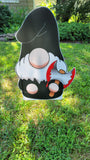 Dark Gnome Yard Sign  Ax dgys24 hw24
